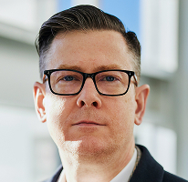 Alexander Hughes, CEO and crypto trading company executive portrait