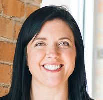 Portrait of Sophie Hartwell, service team customer support head